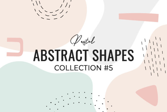 Download Pastel Abstract Shapes #5 - Abstract Collection