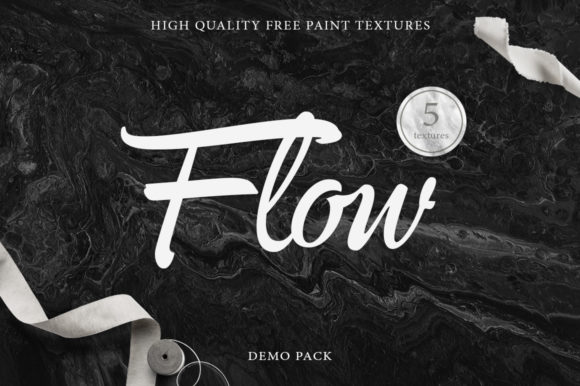 Download Flow Acrylic Backgrounds - Round Collection