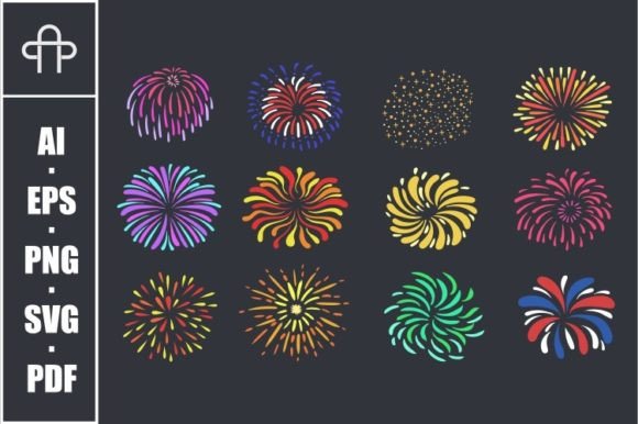 Download Fireworks Abstract Elements Collection - Premium Resources