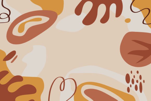 Download Hand Drawn Flat Abstract Terracotta - Abstract Collection
