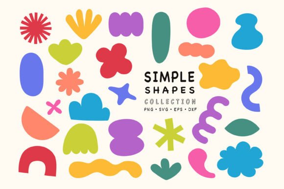 Download Simple Abstract Shapes - Abstract Collection