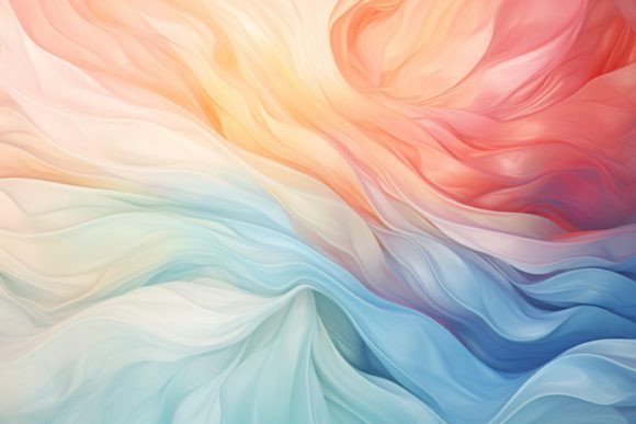 Download Iridescent Watercolor Background - Round Collection