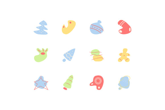 Download Christmas Holiday Abstract Elements - Abstract elements Collection