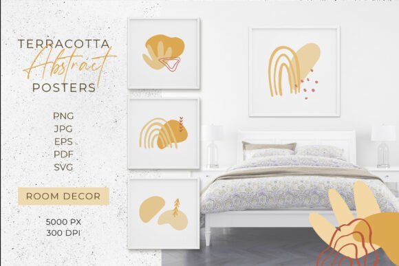 Download Boho Abstract Poster JPG Home Decor - Abstract Collection