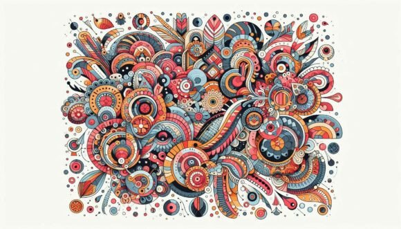 Download Abstract Shapes Pattern - Abstract Collection