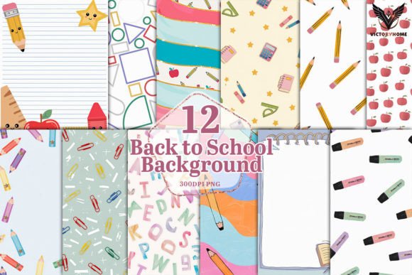 Download Back to School Background Clipart PNG - Round Collection