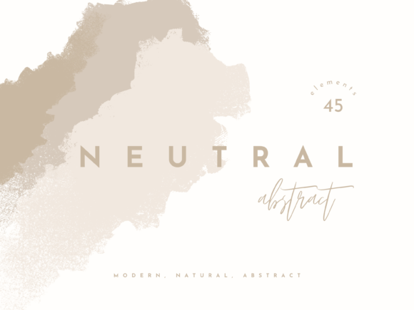 Download Neutral Modern Abstract Shapes - Abstract Collection