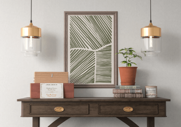 Download Abstract Painting Green Lines Art - Abstract Collection