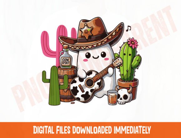 Download Western Ghost PNG, Guitar Clipart Png - Premium Resources
