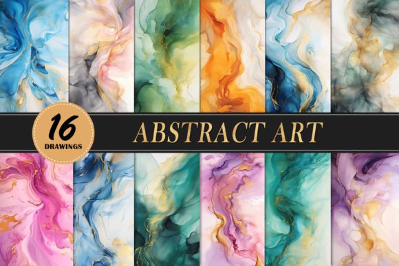 Download Abstract Watercolor Art Painting - Abstract Collection
